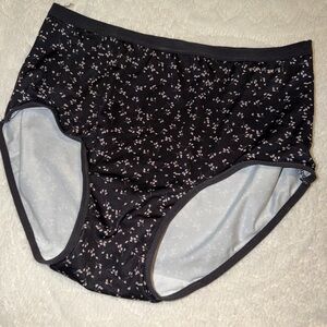Tahari 1X Panties Floral High-Waist Briefs. MUST BE BUNDLED